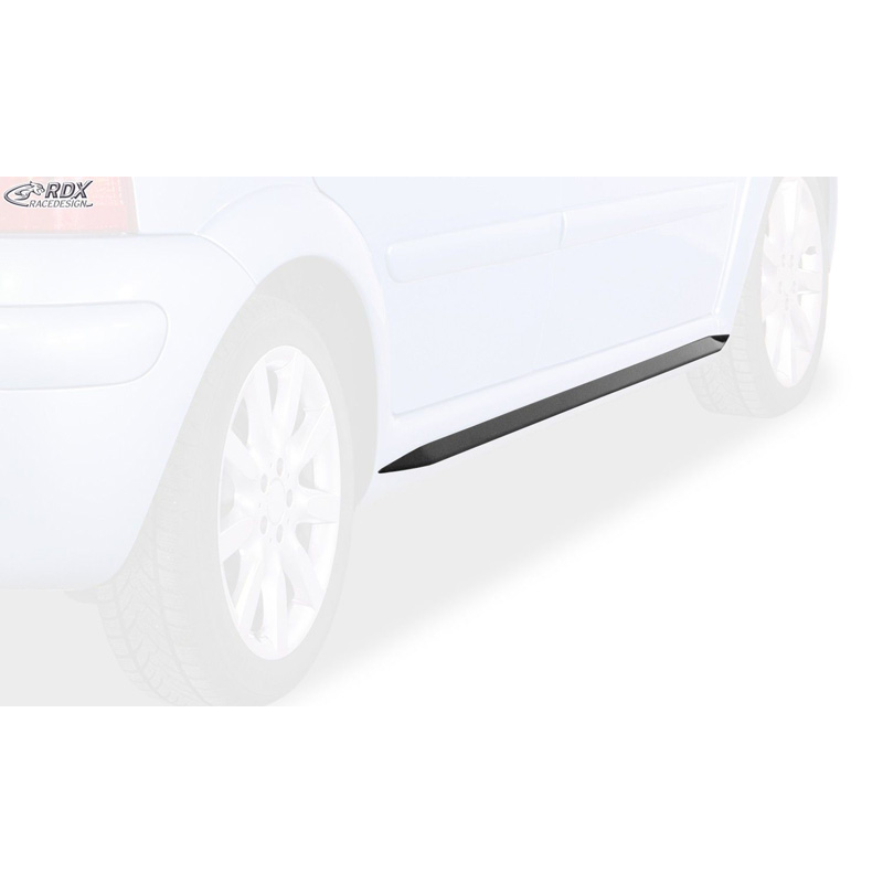 Side skirts  Citroen C3 2002-2009 'Slim' (ABS)