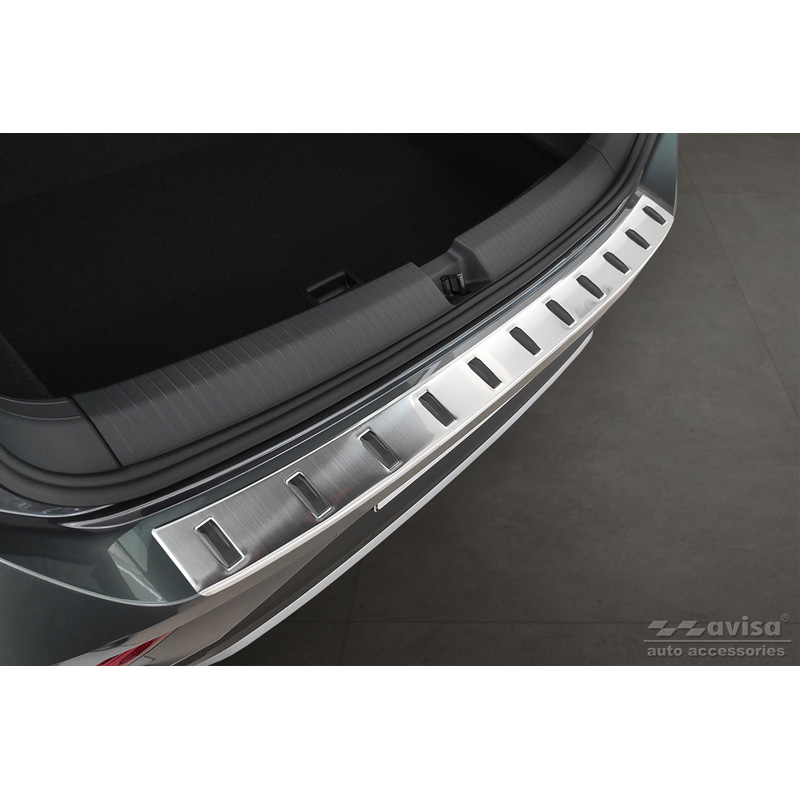 Stainless Steel Rear bumper protector  Volkswagen T-Roc & T-Roc Cabrio 2017-2022 & Facelift 2022- 'STRONG EDITION'