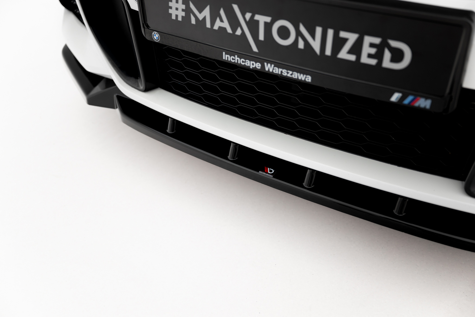 Voorspoiler passend voor BMW X1 M-Pack F48 Facelift Maxton
