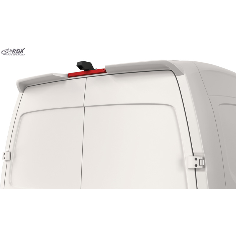 RDX Racedesign Roof spoiler  Renault Master IV / Nissan Interstar 2024- (H2) (with 2 barn doors) (PU)