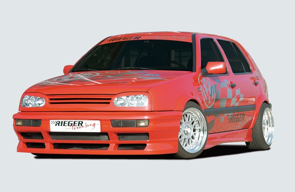 Frontbumper VW Golf III Polyester Rieger