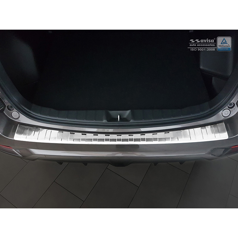 Stainless Steel Rear bumper protector  Mitsubishi ASX 2017-2019 'Ribs'