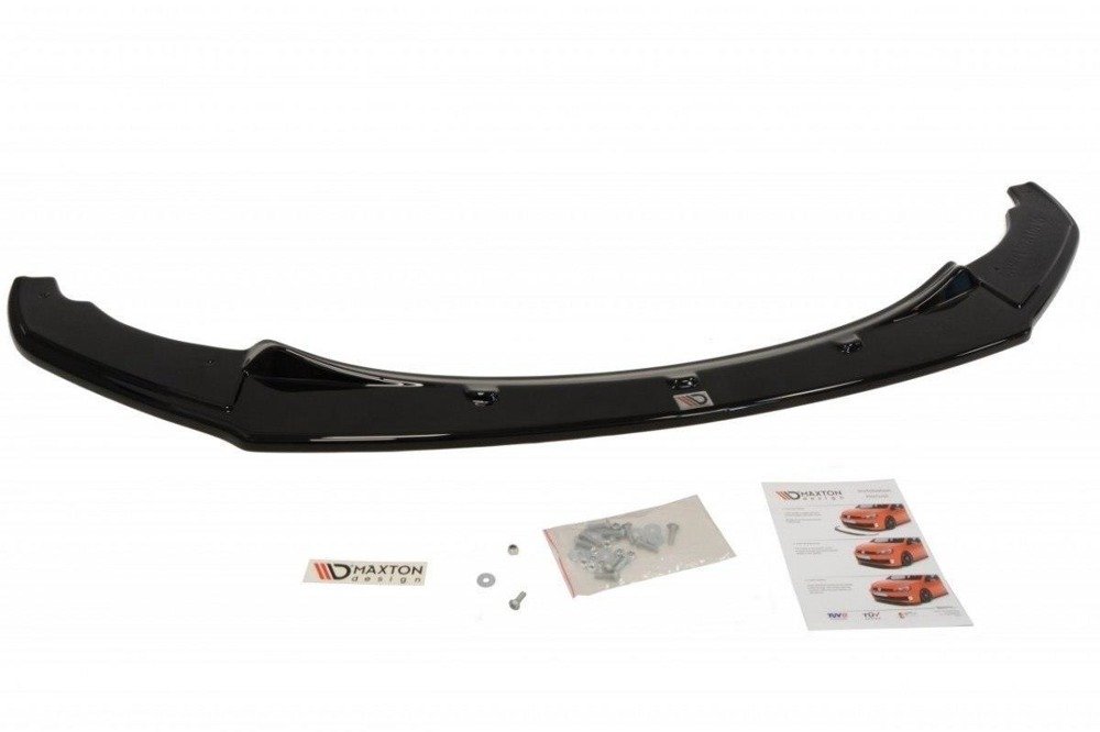Voorspoiler passend voor BMW 1-Serie F20/F21 11-15 M-Power Gloss Black