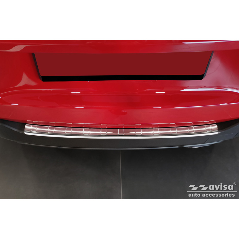 Stainless Steel Rear bumper protector  Jeep Avenger incl. EV 2023- 'Ribs'