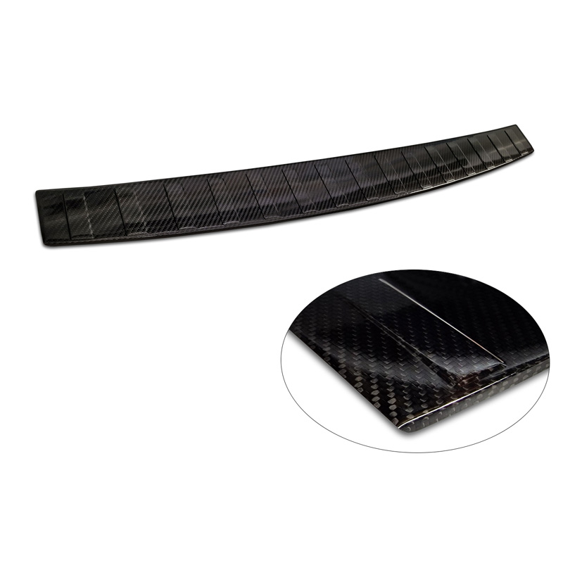 Real 3D Carbon Rear bumper protector  Mercedes EQE (X294) SUV 2022- 'Ribs'
