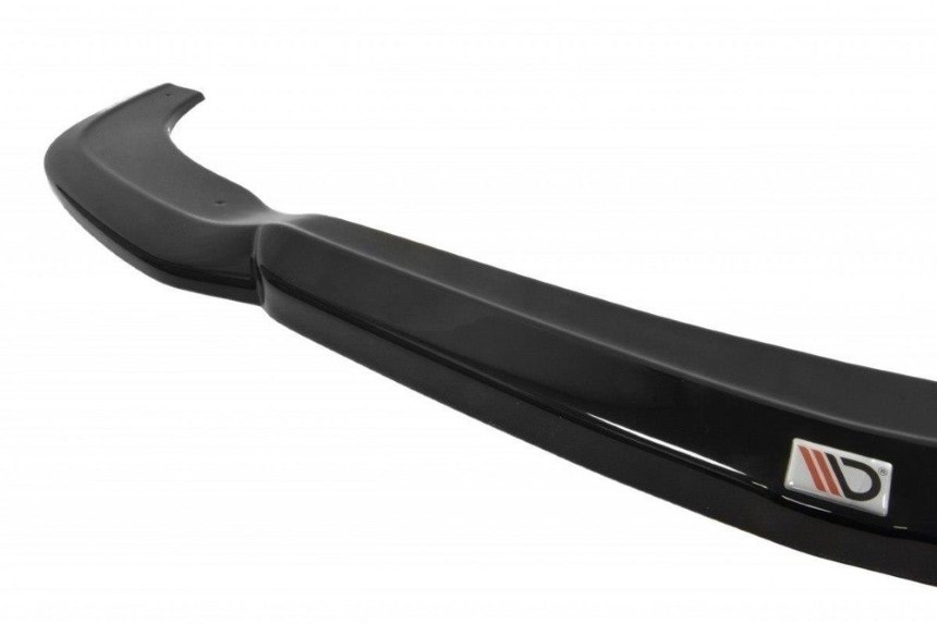 Voorspoiler passend voor Mercedes C-klasse W204 Maxton Design glans zwart