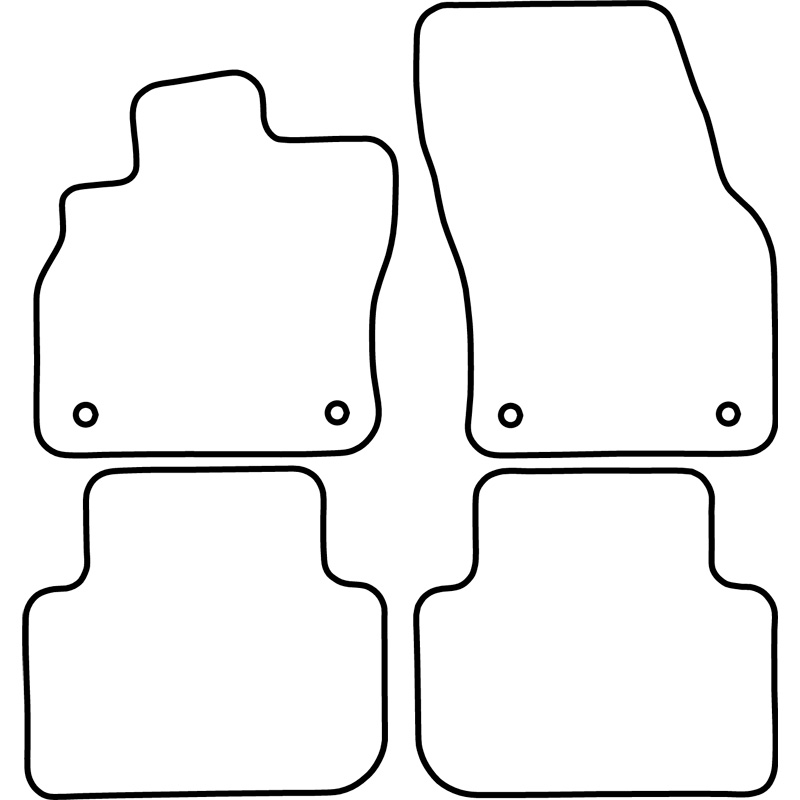 Set car mats  Audi Q3 (F3B) 2019-