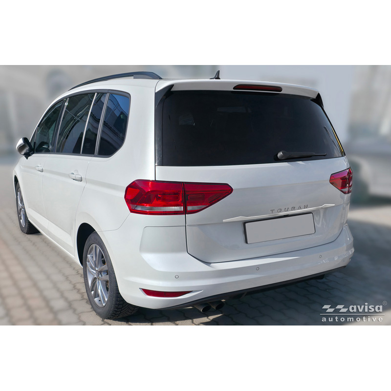 Avisa Brushed Stainless Steel Trunk Tailgate Trim Cover  Volkswagen Touran (5T1) R-Line 2015-
