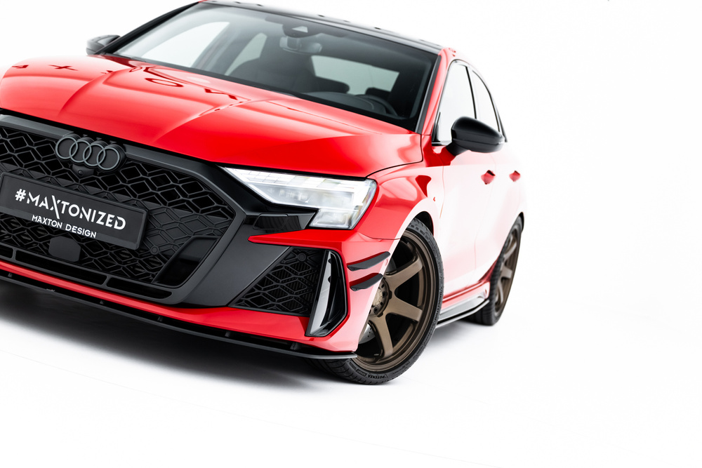Street Pro Voorspoiler passend voor Audi RS3 Sedan 8Y Facelift