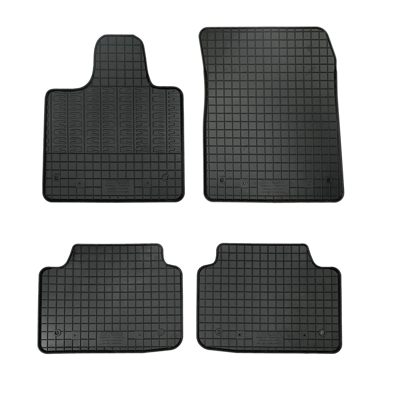 Rubber car mats set  Jaguar I-Pace (X590) 2018- (4-pieces + fixing system)