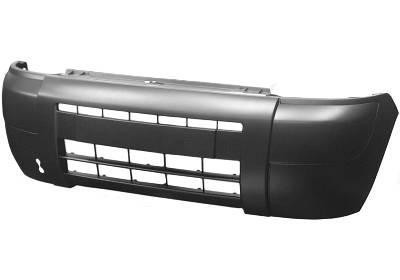 voorbumper, zwart, met mistlampgaten Citroen Berlingo, 2002-2010