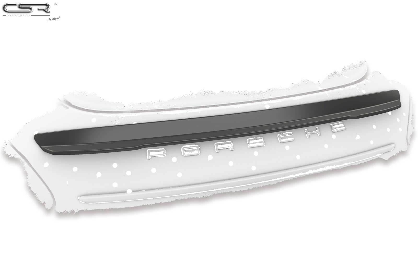 Achterspoiler Porsche Panamera 970 (2009–2016) Glans Zwart – CSR Automotive
