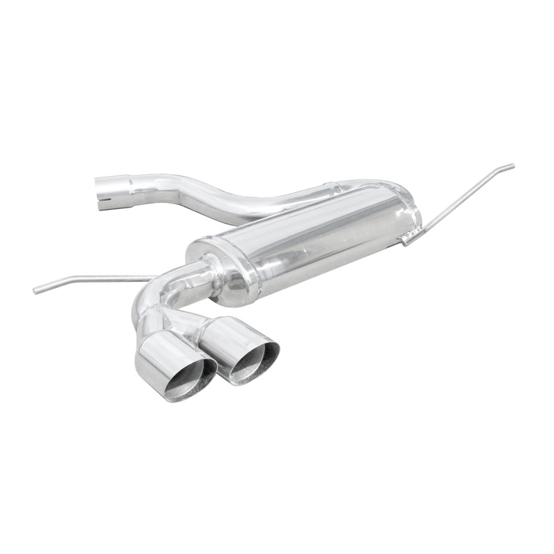 100% Inox Sport Exhaust  Volkswagen Golf V 1.4 TSi GTi (170HP) 2x80mm Racing
