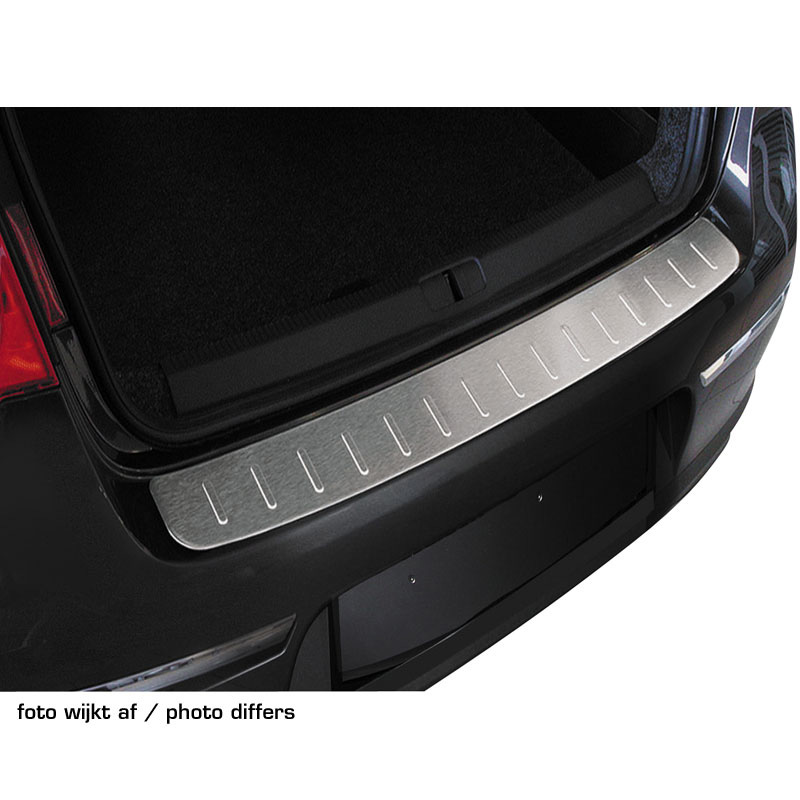 Stainless Steel Rear bumper protector  Renault Laguna III Break 2007-2015 'Ribs'