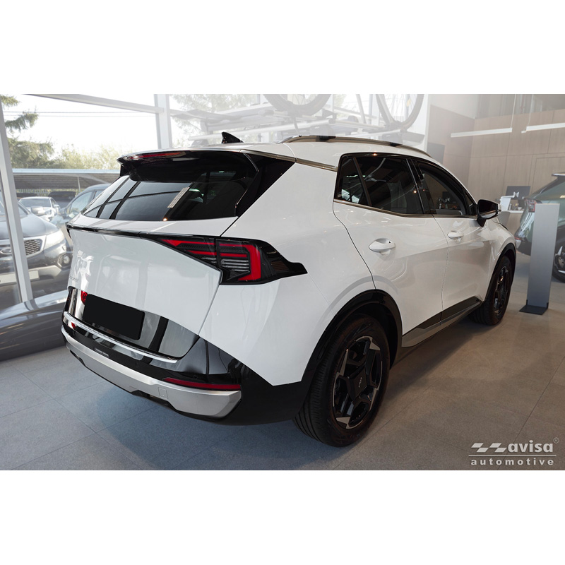 Avisa Stainless Steel Rear Bumper Protector  KIA Sportage V (NQ5) Facelift 2025- - Silver