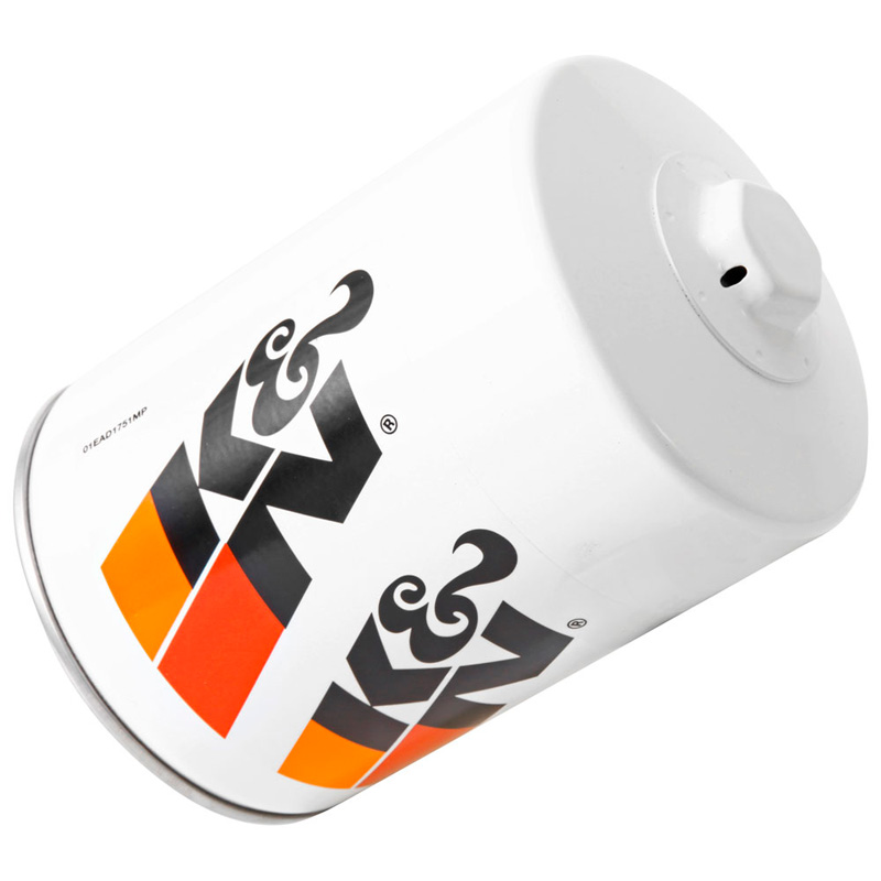 K&N Oil Filter - Spin-On 95x146mm  Nissan Titan XD & Blue Bird Vision & Freightliner MT35 (HP-3005)