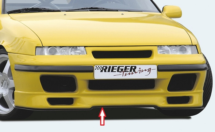 Spoilerzwaard voor Frontbumper opel Calibra Rieger