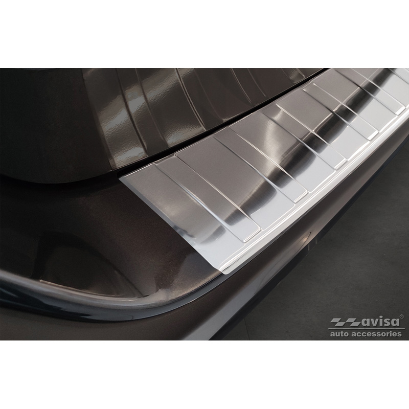 Stainless Steel Rear bumper protector  Subaru Outback (BT) 2020- 'Ribs'