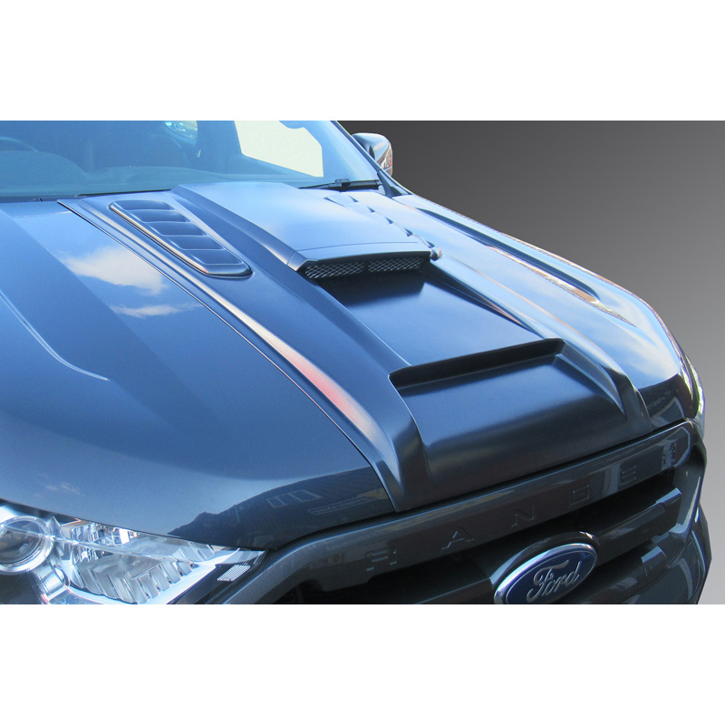 RGM air-intake  Ford Ranger (TKE) Facelift 2016-2022 - (ABS) Black