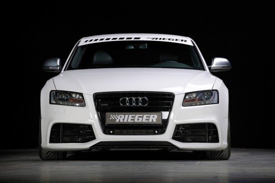 Voorbumper passend voor Audi A5 B8/B81 07-11 SRA+PDC Rieger