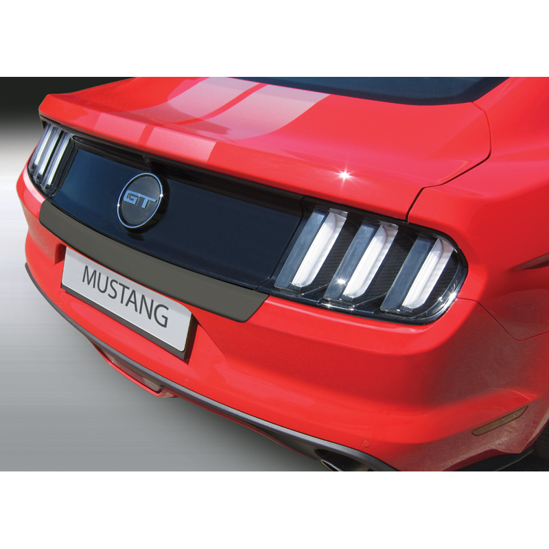 ABS Rear bumper protector  Ford Mustang 2015- 'Small' Black