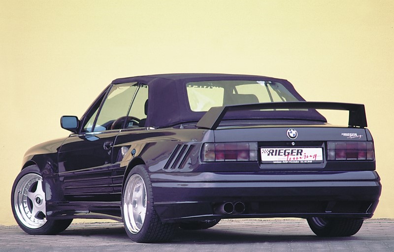 Rearbumper BMW E30 Breedversie ll Poleyster Rieger