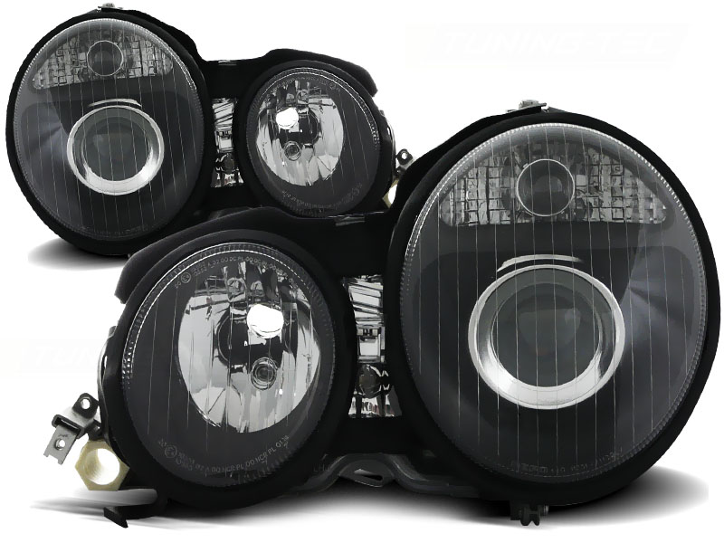Headlights Mercedes E-Class W210 99-98 Black