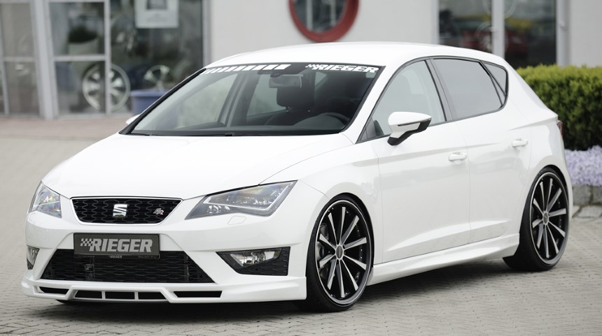 Zijskirts passend voor Seat Leon F5 FR/Cupra 5dr. Rieger