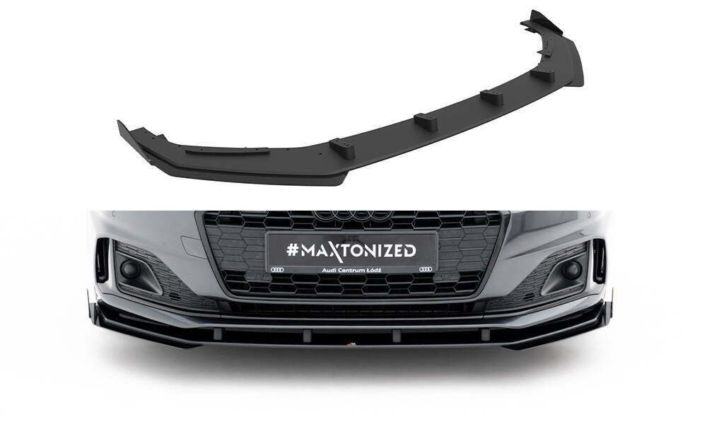 Street Pro Voorspoiler + Flaps Audi A5 F5 Facelift