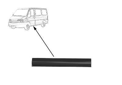 dorpel, rechts Fiat Ducato, 1994-2004