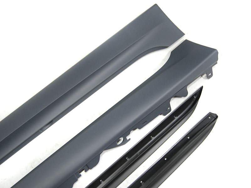 Zijskirts passend voor BMW 3 Serie G20 Performance Look Mat Zwart
