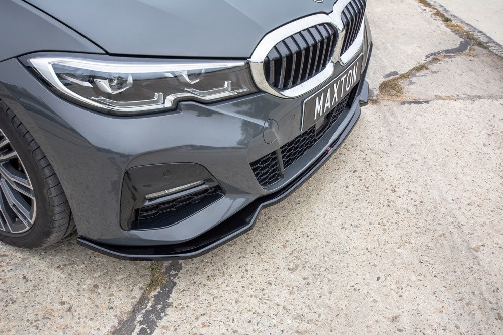 Voorspoiler passend voor BMW 3 Serie G20 M-Pakket V2 Gloss Black