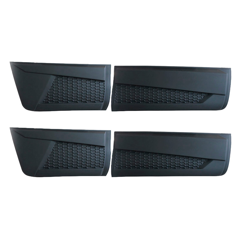 Body Cladding  Nissan Navara NP300 (D23) 2014-2021 (Jumbo) - Matt black