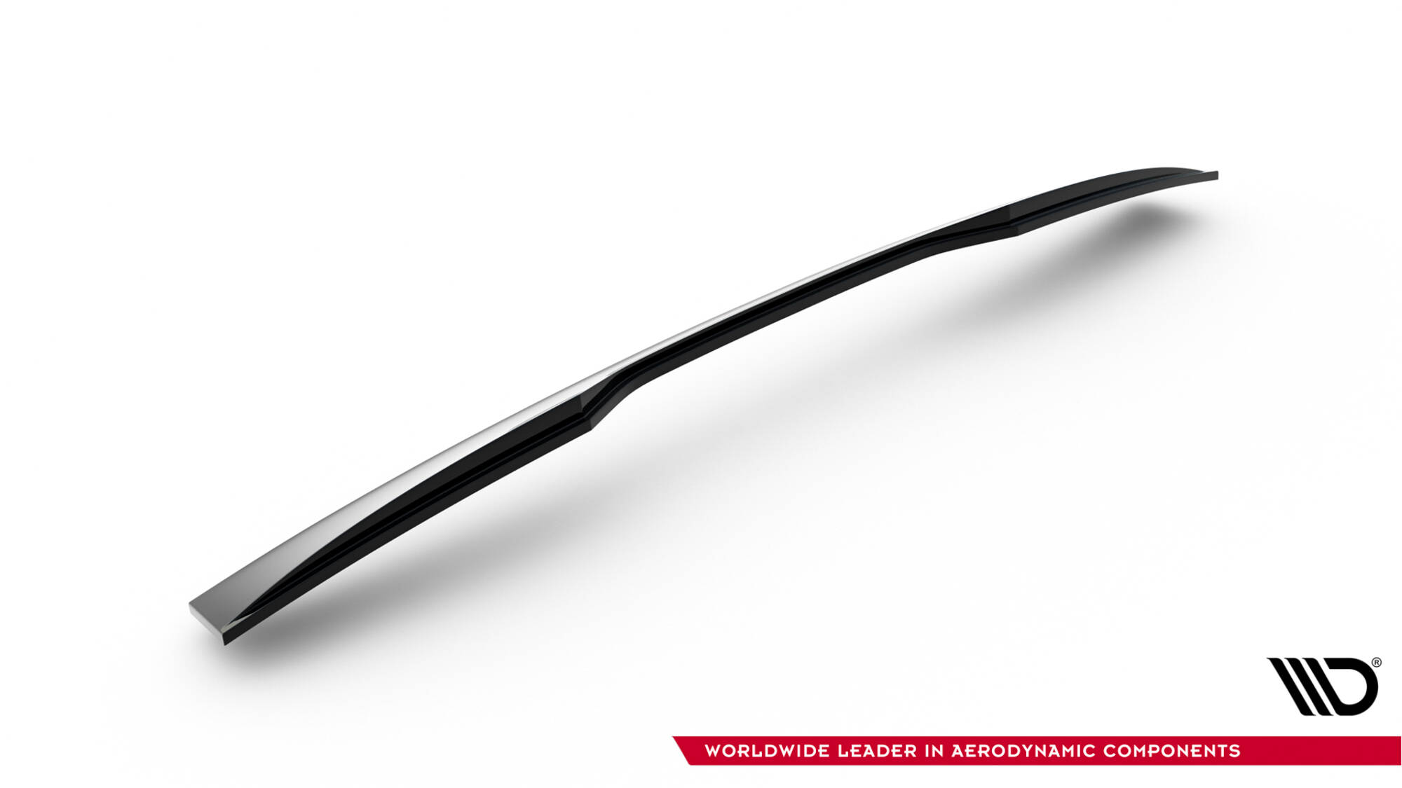 Raam Spoiler passend voor BMW M550i / 5 M-Pack Sedan G30 Maxton Glanzend zwart