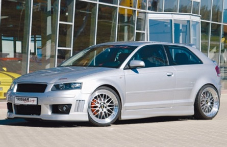 Sideskirts Audi A3 8P Rieger