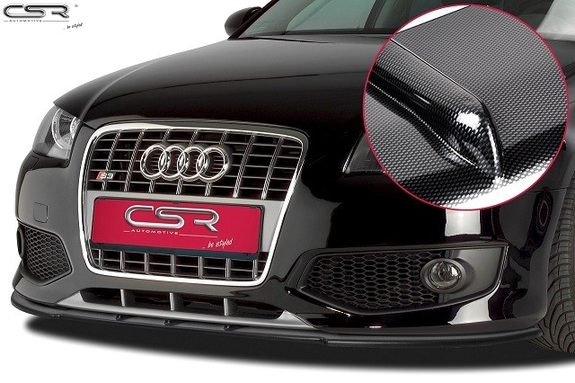 Cupspoilerlip carbon-look Audi S3 8P CSL162-C