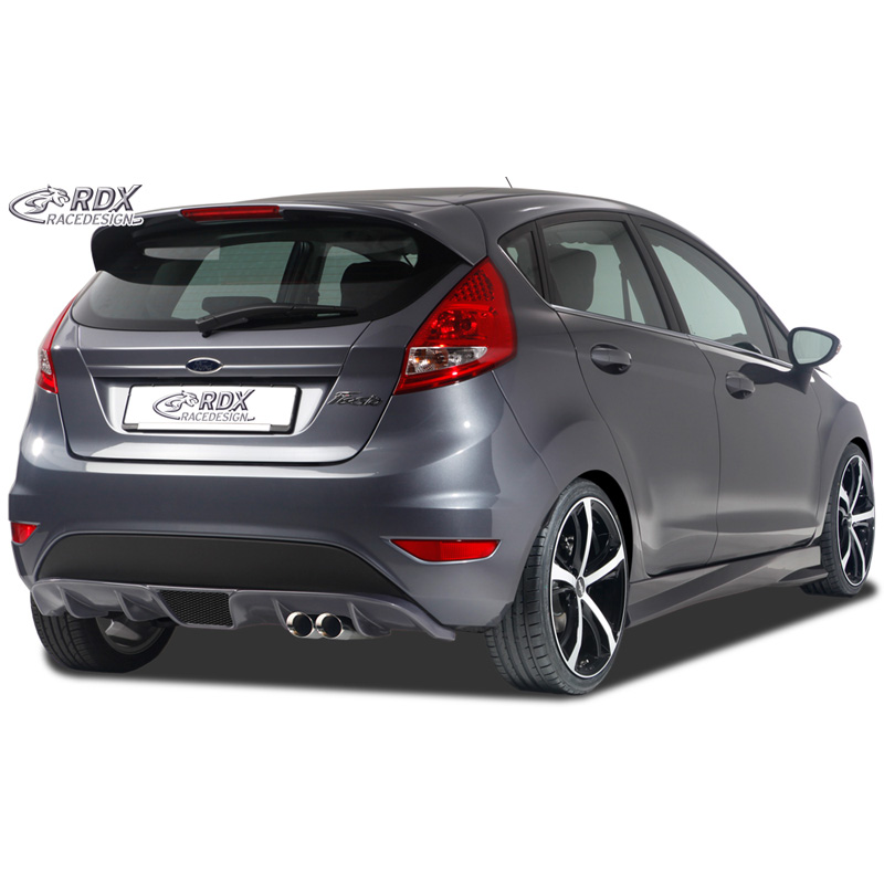 Rear bumper skirt 'Diffuser'  Ford Fiesta VII 2008-2012 & 2012- (PUR)
