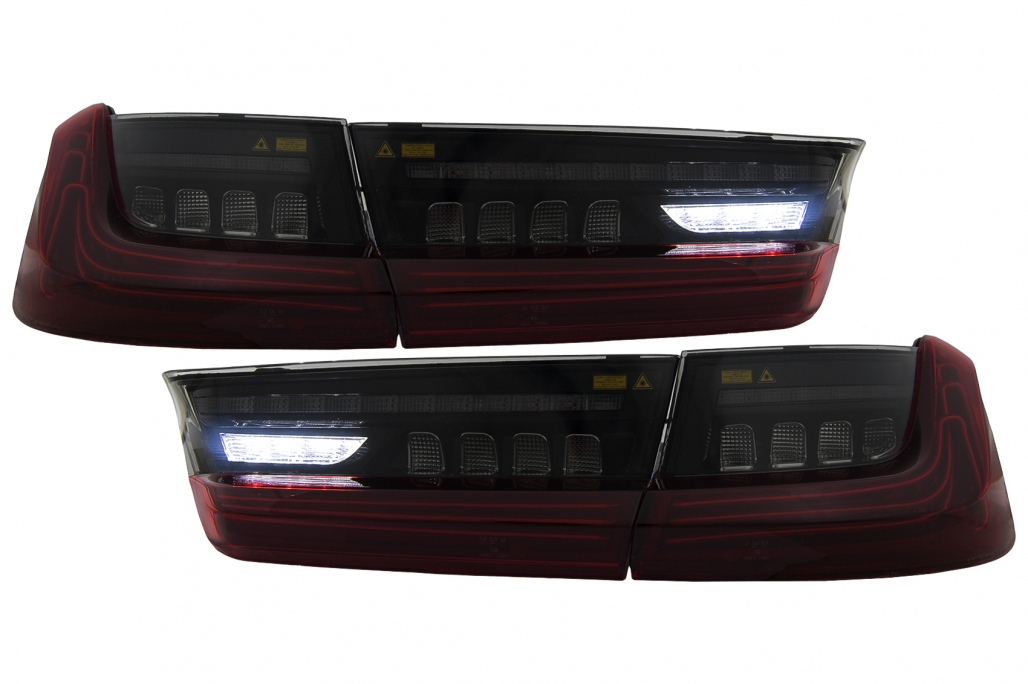 Taillights fits BMW 3 Serie G0 G28 G80 Laser Look 18-22 Black