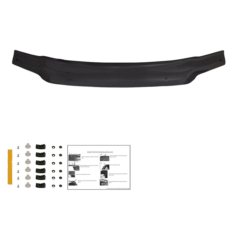 Bonnet Protector  Volkswagen Caddy MK3 2004-2010 - Gloss black