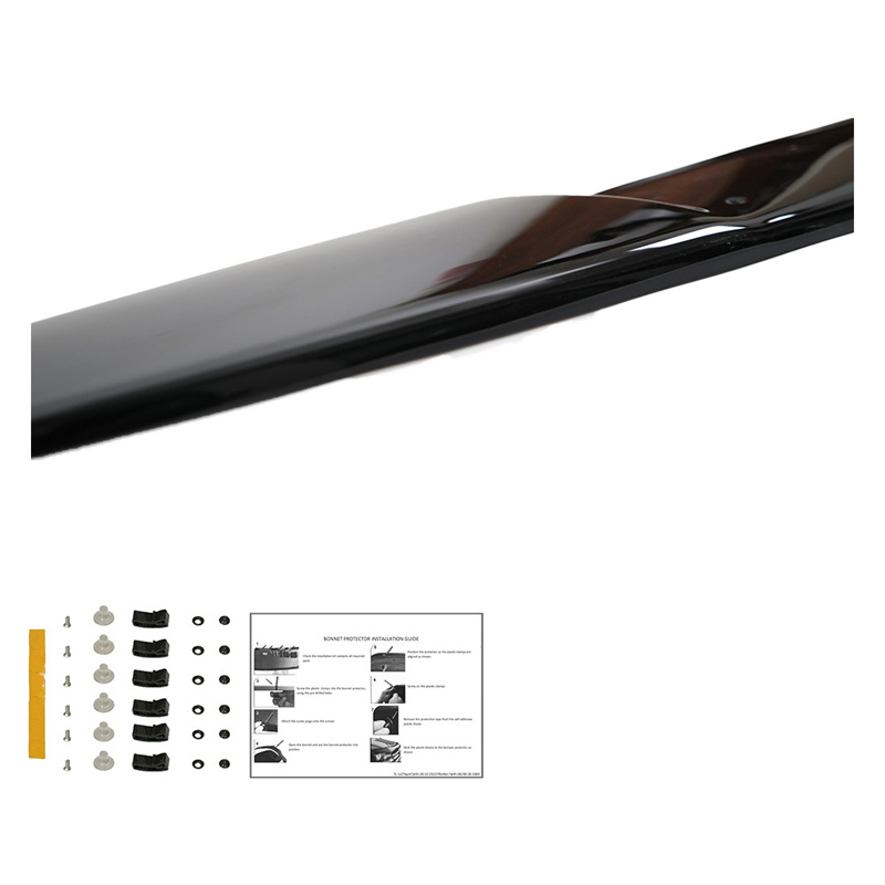 Bonnet Protector  Mitsubishi L200 Triton 4 2007-2014 - Gloss black