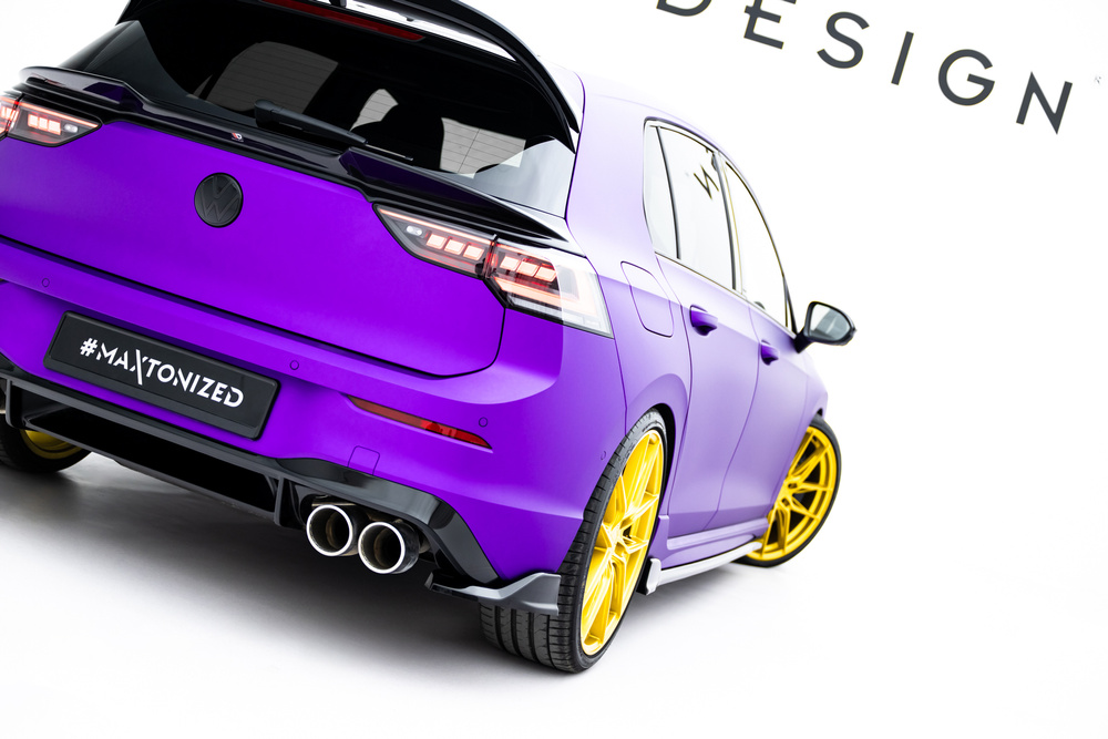 Achterzij Spoilers V.7 Volkswagen Golf R Mk8/ Mk8 Facelift Maxton