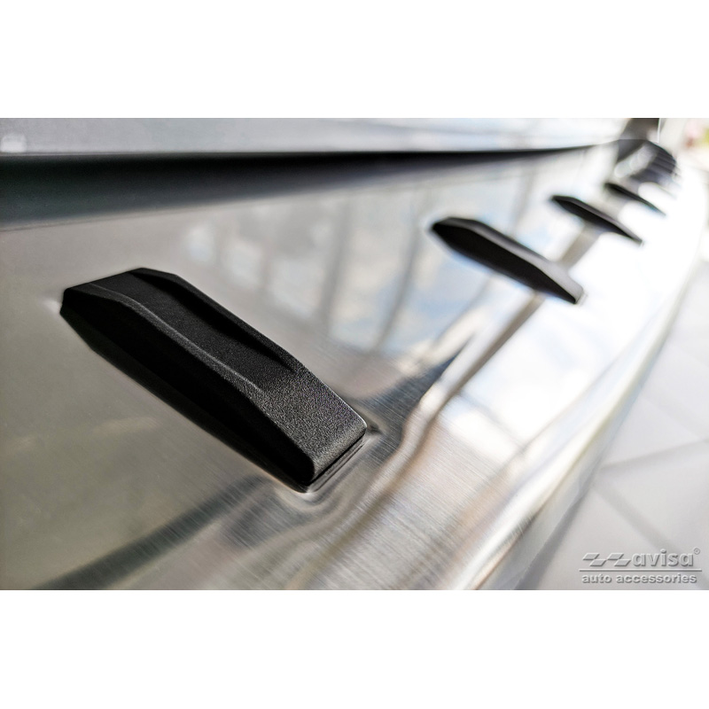 Stainless Steel Rear bumper protector  Ford Focus IV Wagon incl. ST-Line 2018- 'STRONG EDITION'