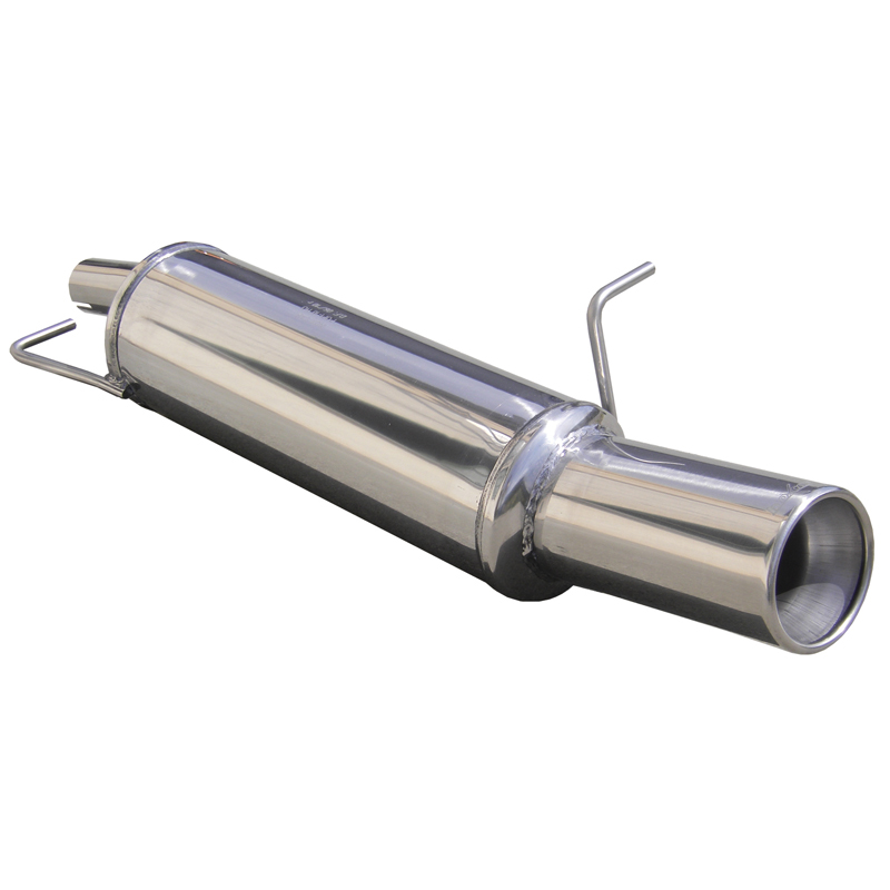 100% Inox Sport Exhaust  Ford Fiesta 1.6 16v S (100HP) 2005- 102mm
