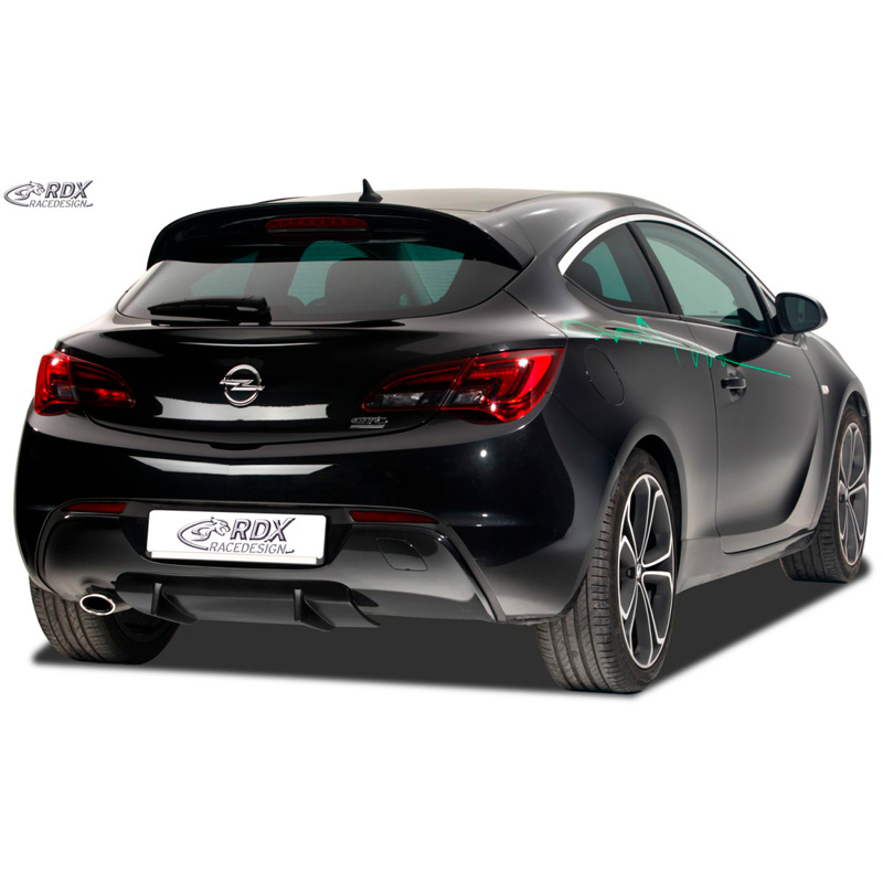 Rear bumper skirt 'Diffuser' Universal 'U-Diff XL' 71,5cm (PU)