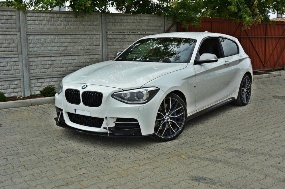 Voorspoiler Diffuser passend voor BMW 1-Serie F20/F21 11-15 M-Power