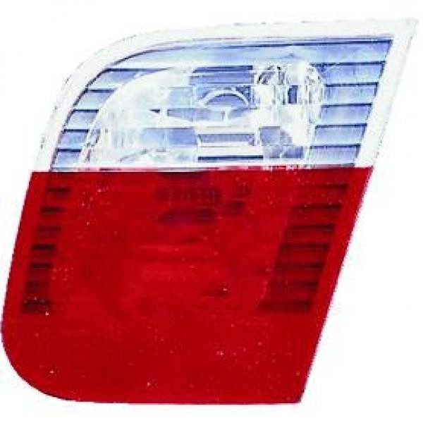 Achterlicht links binnen E46 01-05 WIT-ROOD SEDAN WIT/ROOD SEDAN