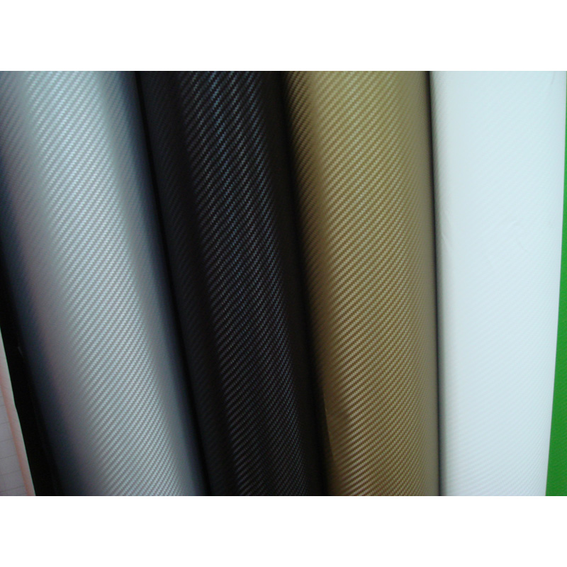 3D Carbon fiber Film 152x200cm Silver, auto-adhesive