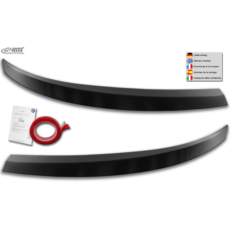 Head light spoilers  Volkswagen Transporter T6.1 2021- (ABS)