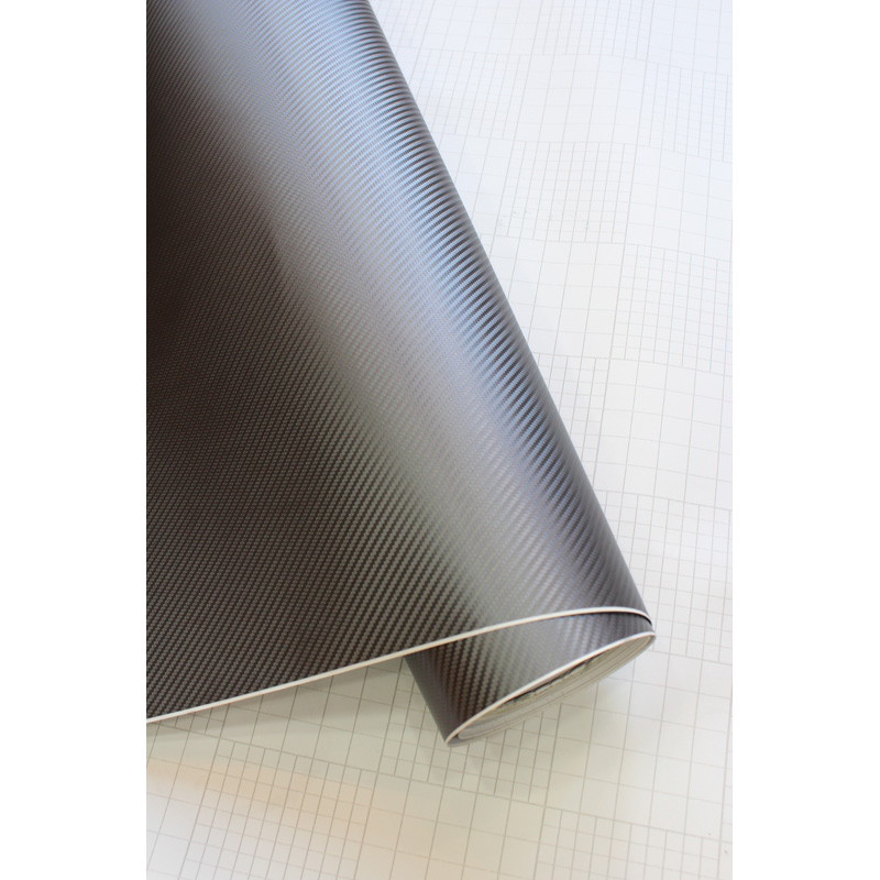 3D Carbon fiber Film 152x200cm Dark Grey, auto-adhesive