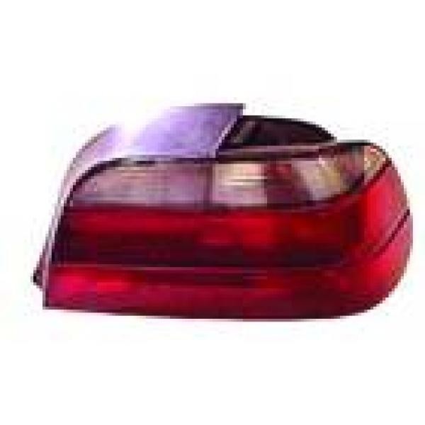Achterlicht links COMPLEET E38 94-98 WIT/WIT/ROOD